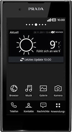 Смартфон LG P940 Prada 3 Black - Барнаул