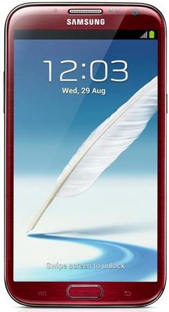 Смартфон Samsung Galaxy Note 2 GT-N7100 Red - Барнаул